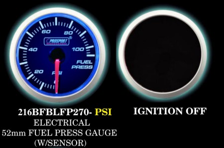 52mm Electrical Fuel Pressure Gauge